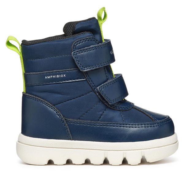 Geox Čizme za snijeg Geox B Willaboom Boy B Ab B365BG 0FU54 C0749 M Navy/Lime