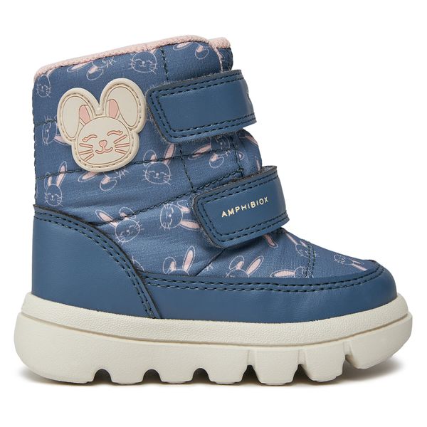 Geox Čizme za snijeg Geox B Willaboom Girl B A B365AC 000MN C4005 M Avio