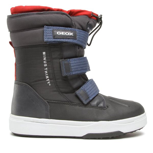 Geox Čizme za snijeg Geox J Bunshee Pg B Abx B J26D8B 0FUME C0735 D Navy/Red