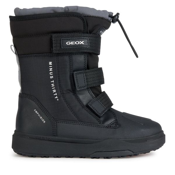 Geox Čizme za snijeg Geox J Bunshee Pg Boy B A J26D8B 0FU54 C0005 S Black/Dk Grey