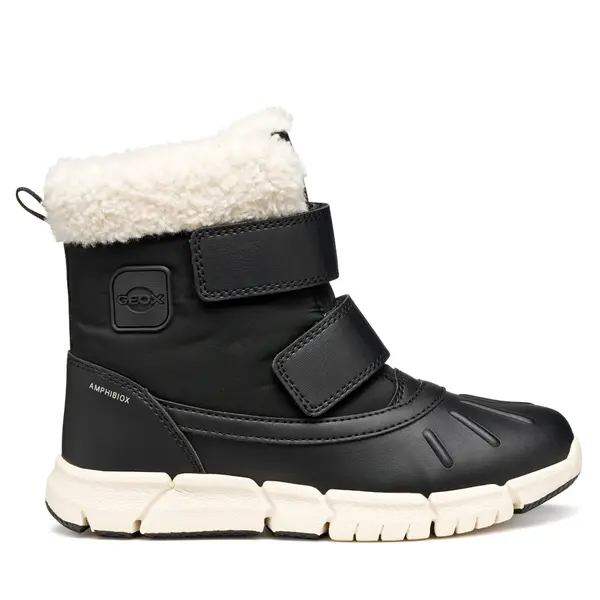 Geox Čizme za snijeg Geox J Flexyper B Ab J46APC 0BCFU C9999 S Crna