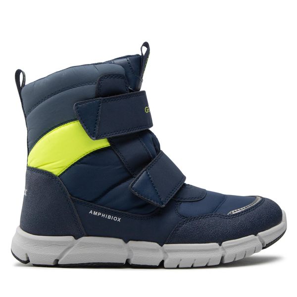 Geox Čizme za snijeg Geox J Flexyper B. B J169XC 0FU50 C4502 D Navy/Fluo Yellow