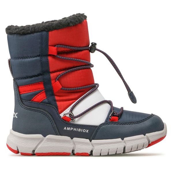 Geox Čizme za snijeg Geox J Flexyper B.B Abx C 269XC 0FU50 C0735 S Navy/Red