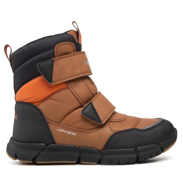 Geox Čizme za snijeg Geox J Flexyper B.B Abx C J169XC 0FUME C0202 D Brown/Black