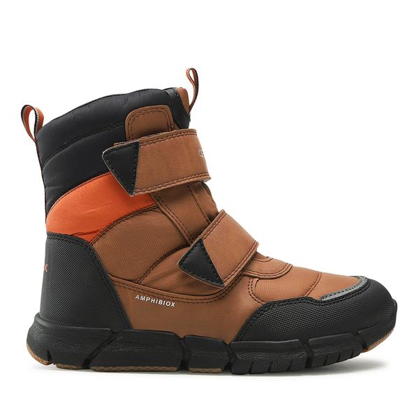 Geox Čizme za snijeg Geox J Flexyper B.B Abx C J169XC 0FUME C0202 S Brown/Black