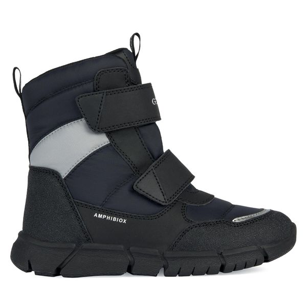Geox Čizme za snijeg Geox J Flexyper Boy B Abx J169XC 0FU50 C9999 D Black