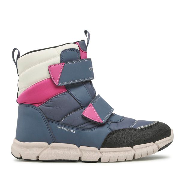 Geox Čizme za snijeg Geox J Flexyper G. B Abx B J16APB 0FU50 C4117 D Avio/Fuchsia