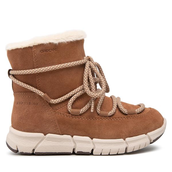 Geox Čizme za snijeg Geox J Flexyper G. B Abx C J26APC 00022 C6627 S Whisky