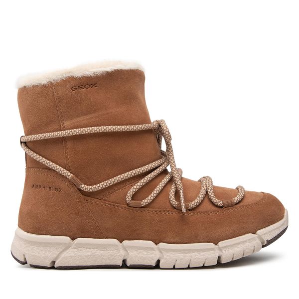 Geox Čizme za snijeg Geox J Flexyper G.B Abx C J26APC 00022 C6627 D Whisky