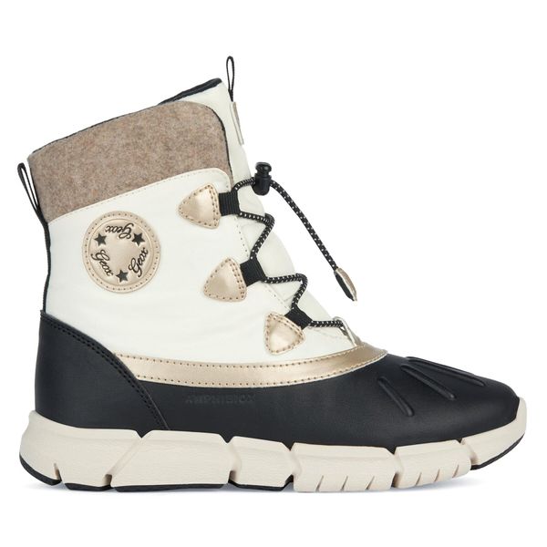 Geox Čizme za snijeg Geox J Flexyper Girl B Ab J26APA 054FU C0654 S Black/Ivory