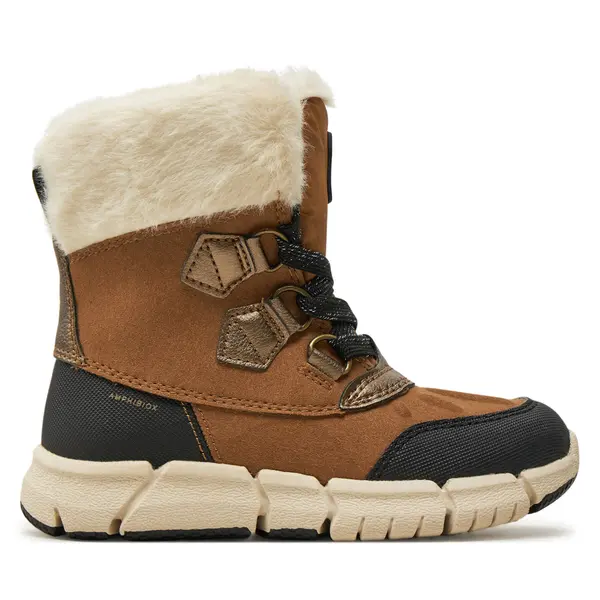 Geox Čizme za snijeg Geox J Flexyper Girl B Ab J46APA 0AU50 C6175 M Smeđa
