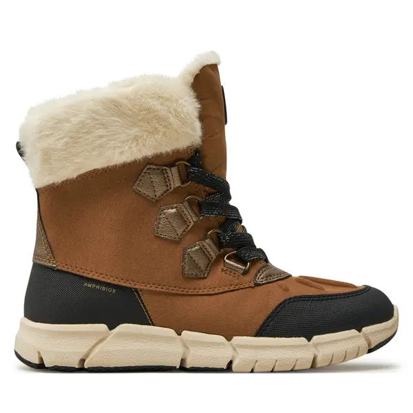 Geox Čizme za snijeg Geox J Flexyper Girl B Ab J46APA 0AU50 C6175 S Smeđa