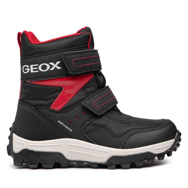 Geox Čizme za snijeg Geox J Himalaya B.Babx B J26FRB 0FUCE C0048 D Black/Red