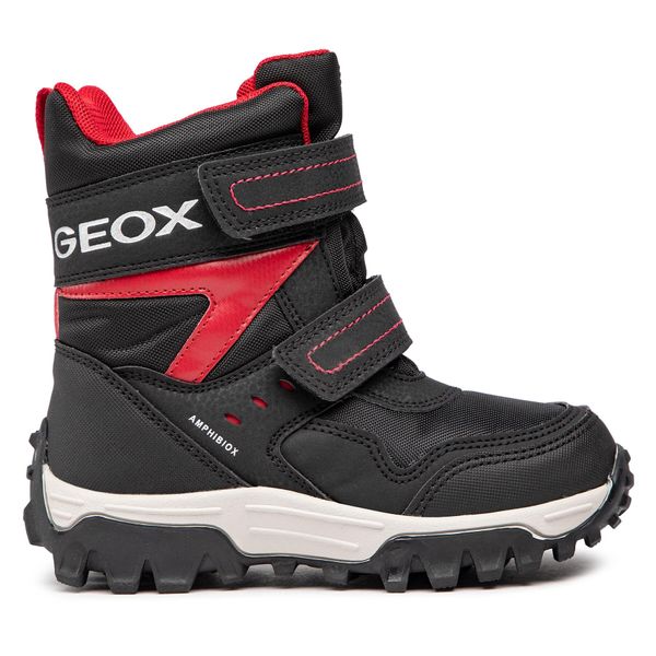 Geox Čizme za snijeg Geox J Himalaya B.Babx B J26FRB 0FUCE C0048 S Black/Red