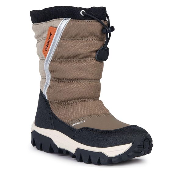 Geox Čizme za snijeg Geox J Himalaya Boy B Abx J26FRA 0FU50 C0015 D Beige/Black