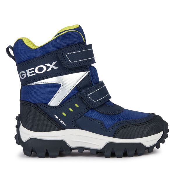 Geox Čizme za snijeg Geox J Himalaya Boy B Abx J36FRC 0FUCE C0749 D Navy/Lime