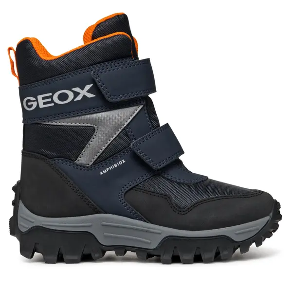 Geox Čizme za snijeg Geox J Himalaya Boy B Abx J46FRE 0FU50 C4002 M Tamnoplava