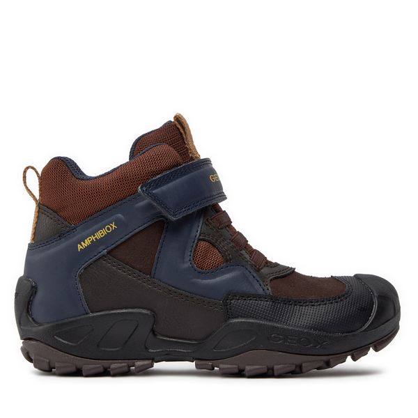 Geox Čizme za snijeg Geox J N.Savage B.B Abx A J841WA 011BC C0947 S Brown/Navy