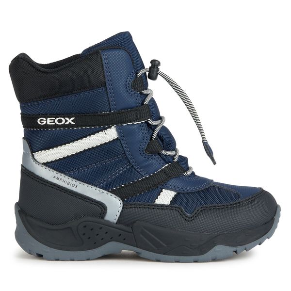 Geox Čizme za snijeg Geox J Sentiero Boy B Abx J26FSA 0FU50 C0832 D Tamnoplava