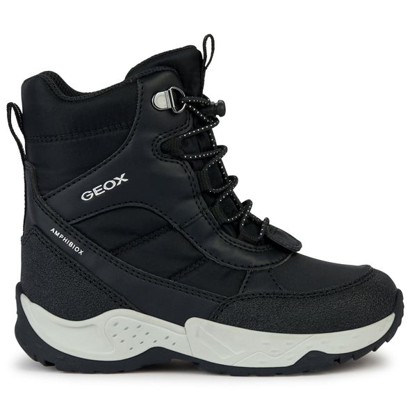 Geox Čizme za snijeg Geox J Sentiero Girl B Ab J36FVB 054FU C9999 M Black