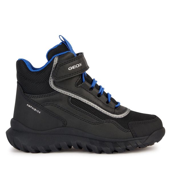 Geox Čizme za snijeg Geox J Simbyos Boy B Abx J36L0A 0MEFU C0245 D Black/Royal