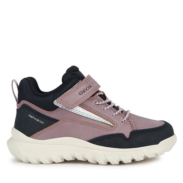 Geox Čizme za snijeg Geox J Simbyos Girl B Abx J36LGA 0MEFU C8049 M Dk Rose/Black