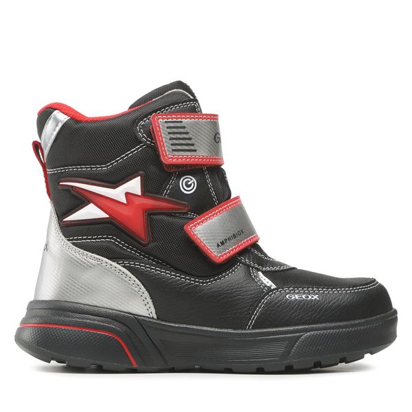 Geox Čizme za snijeg Geox J Sveggen B. B Abx C J267UC 0FUFE C0048 D Black/Red