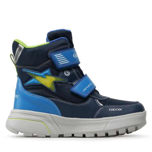 Geox Čizme za snijeg Geox J Sveggen B. B Abx C J267UC 0FUFE C0693 DD Navy/Lt Blue