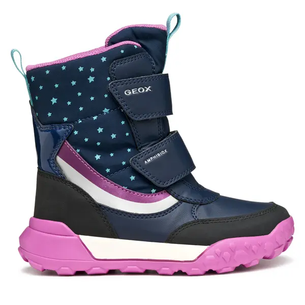 Geox Čizme za snijeg Geox J Trekkyup B Ab J56M7A 0MNBC C4269 S Tamnoplava