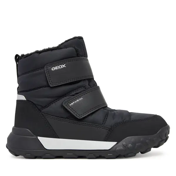Geox Čizme za snijeg Geox J Trekkyup B Abx J46MBF 0FU54 C9999 S Crna