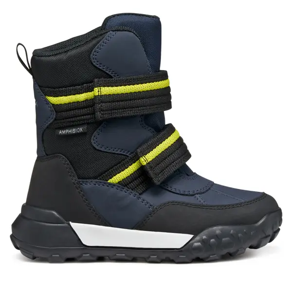 Geox Čizme za snijeg Geox J Trekkyup B Abx J56MBB 050FU C0749 M Tamnoplava