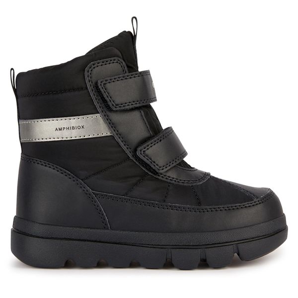 Geox Čizme za snijeg Geox J Willaboom Boy B Ab J36LFB 0FU54 C9999 D Black