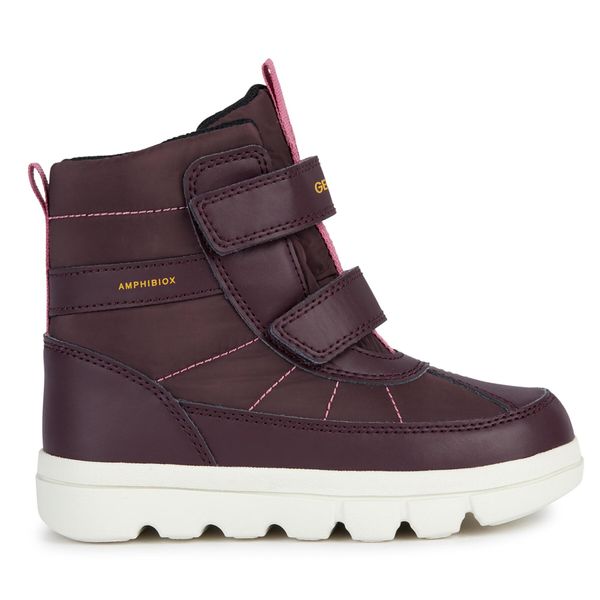 Geox Čizme za snijeg Geox J Willaboom Girl B A J36HWD 0FU54 C8017 S Prune