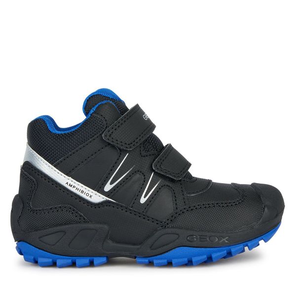 Geox Čizme za snijeg Geox Jr New Savage B Abx J261WA 0CEFU C0245 S Black/Royal