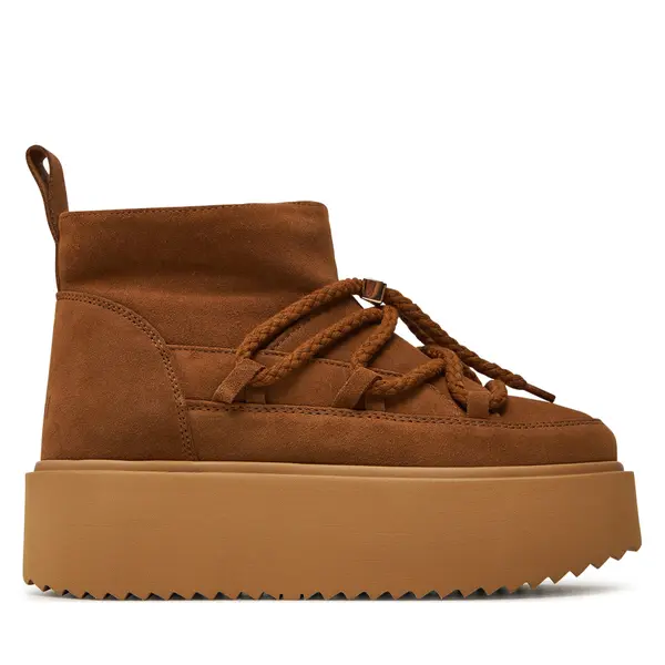 Inuikii Čizme za snijeg Inuikii Classic Low Platform 75204-004 Smeđa