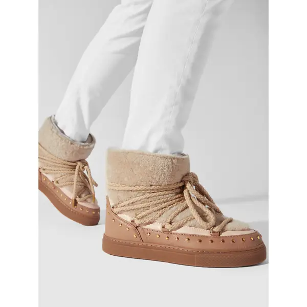 Inuikii Čizme za snijeg Inuikii Curly Rock 75102-076 Bež