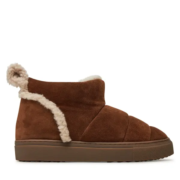 Inuikii Čizme za snijeg Inuikii Shearling Slipin 75202-010 Smeđa