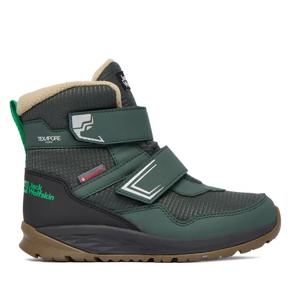 Jack Wolfskin Čizme za snijeg Jack Wolfskin Polar Bear B Texapore Mid VC K A62144 E0206 Zelena