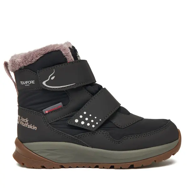 Jack Wolfskin Čizme za snijeg Jack Wolfskin Polar Bear-g Texapore High Vc K A62146 Crna