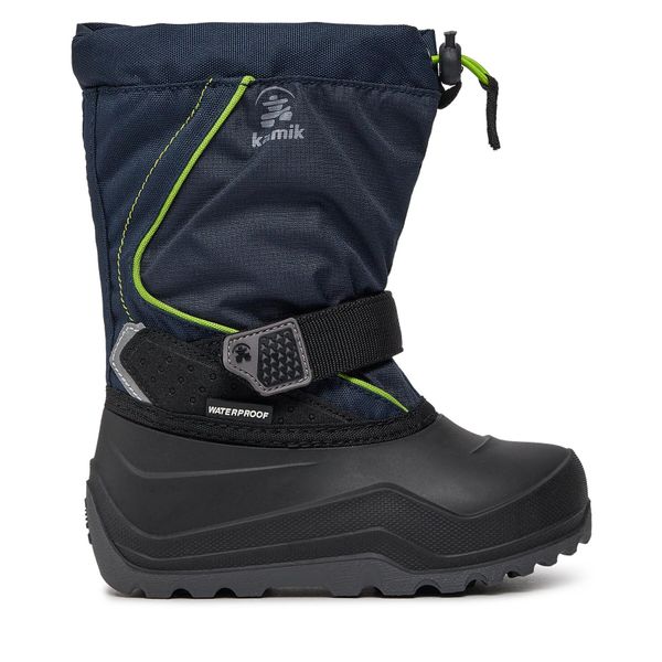 Kamik Čizme za snijeg Kamik Snowfall 2 NF8418C Navy/Lime/Marice Citron