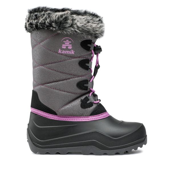 Kamik Čizme za snijeg Kamik Snowgypsy 4 NF4998 Charcoal/Orchid