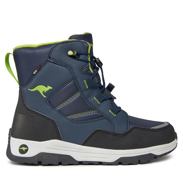 KangaRoos Čizme za snijeg KangaRoos K-Mj North Rtx 18928 000 4054 Dk Navy/Lime