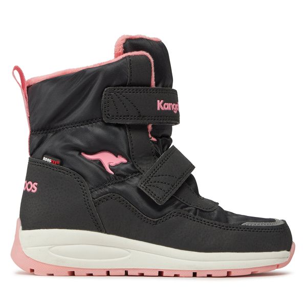 KangaRoos Čizme za snijeg KangaRoos K-Pe Nala V Rtx 18939 000 5105 Crna