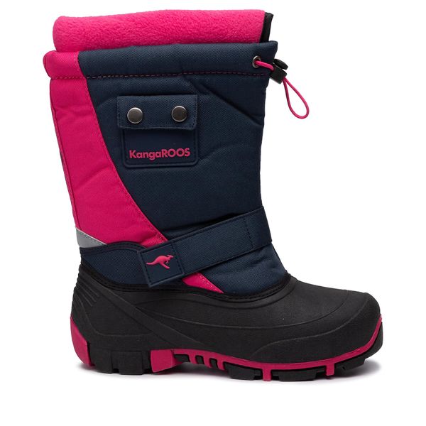 KangaRoos Čizme za snijeg KangaRoos Kanga-Bean II 18416 000 4204 Dk Navy/Daisy Pink D