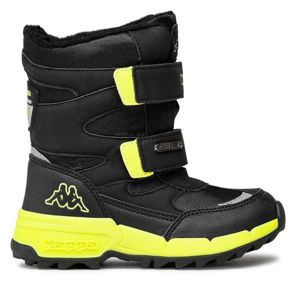 Kappa Čizme za snijeg Kappa 260903K Black/Lime 1133