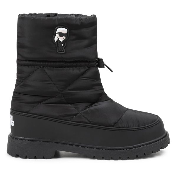 Karl Lagerfeld Kids Čizme za snijeg Karl Lagerfeld Kids Z19119 M Black 09B