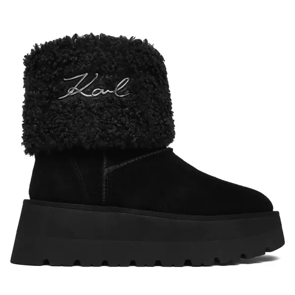 Karl Lagerfeld Čizme za snijeg KARL LAGERFELD KL48653 Crna