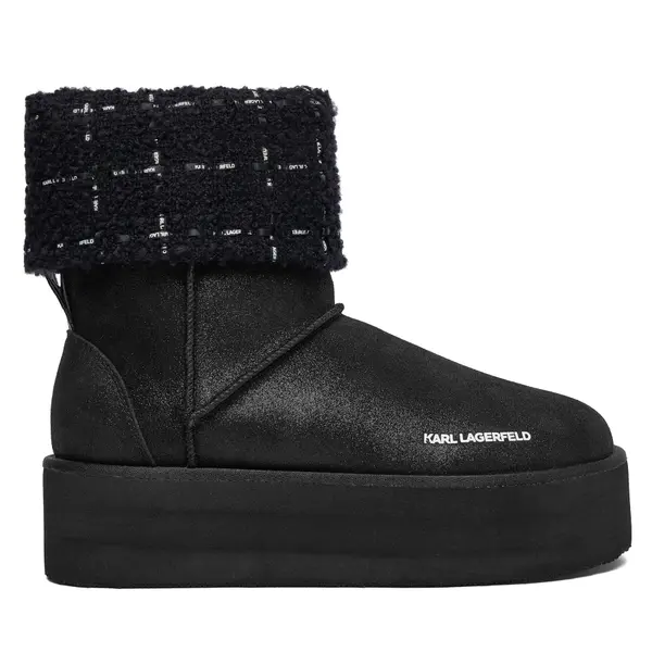 Karl Lagerfeld Čizme za snijeg KARL LAGERFELD Thermo KL48552 Crna
