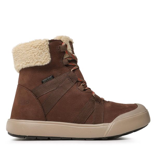 Keen Čizme za snijeg Keen Elle Winter Boot Wp 1026709 Chestnut/Red Clay
