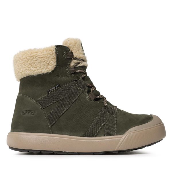 Keen Čizme za snijeg Keen Elle Winter Boot Wp 1026711 Forest Night/Pink Sand